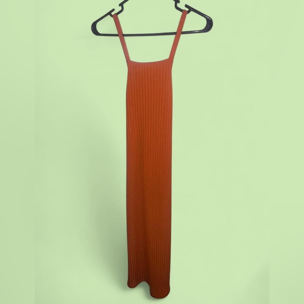 Zara Maxi Terracotta Dress